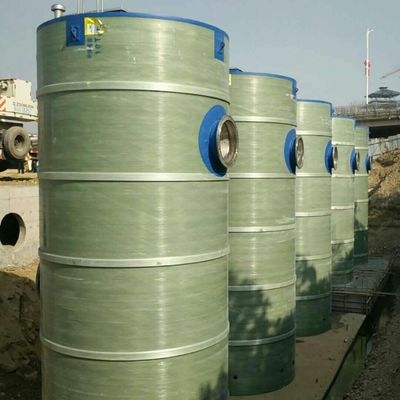 Good price مواد یکپارچه پمپ آب فاضلاب بر روی FRP با آسانسور و لوله کشی آنلاین