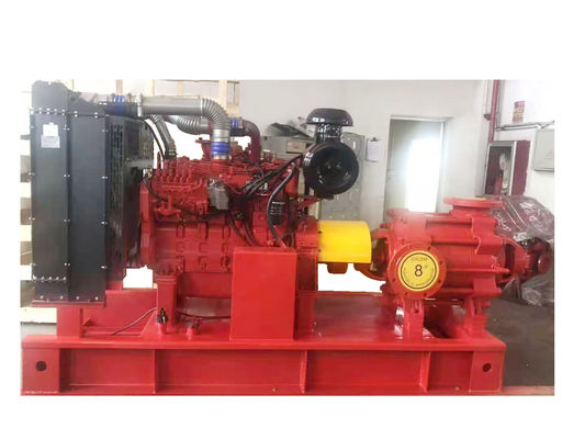 پمپ آتش نشانی موتور دیزل 1200 GPM سری XBC فشار 12 بار اتوماتیک