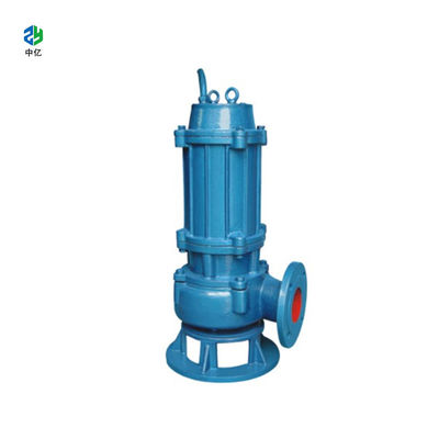 Good price WQ پمپ فاضلاب غوطه ور 10m3/h -1300m3/h پمپ آب کثیف آهن ریخته شده آنلاین