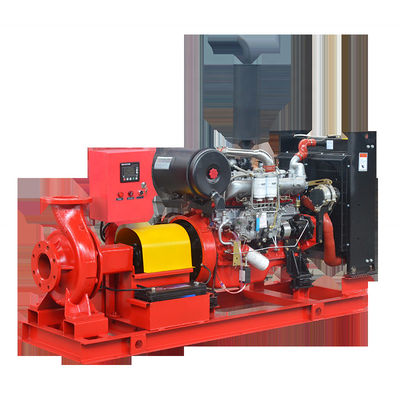 پمپ آتش نشانی موتور دیزل 1200 GPM سری XBC فشار 12 بار اتوماتیک