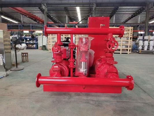Good price سیستم پمپ آب آتش سوزی با فشار بالا با کنترل خودکار 220/380 V/460 V فرکانس آنلاین