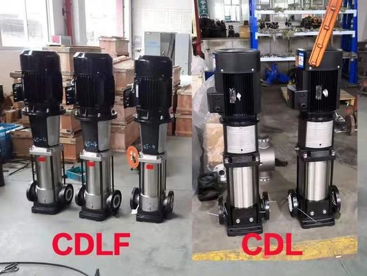 پمپ گریز از مرکز چند مرحله ای عمودی CDL/CDLF برای حمل و نقل مایعات صنعتی